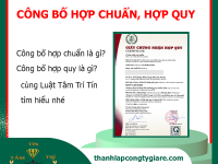 Dịch vụ công bố tiêu chuẩn cơ sở tại Thanh Hóa, Hà Nội uy tín, nhanh chóng và đúng pháp lý
