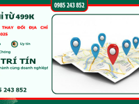 Dịch Vụ Thay Đổi Địa Chỉ Công Ty