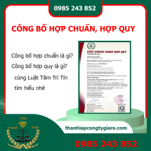 Dịch vụ công bố tiêu chuẩn cơ sở tại Thanh Hóa, Hà Nội uy tín, nhanh chóng và đúng pháp lý