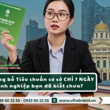 Dịch vụ công bố tiêu chuẩn cơ sở tại TP.HCM uy tín, nhanh chóng và đúng pháp lý