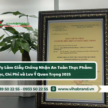 Dịch Vụ Làm Giấy Chứng Nhận An Toàn Thực Phẩm: Thủ Tục, Chi Phí và Lưu Ý Quan Trọng 2025