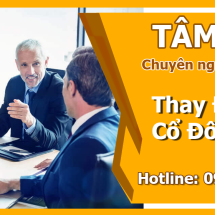 Dịch Vụ Thay Đổi Thông Tin Công Ty 
