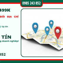 Dịch Vụ Thay Đổi Địa Chỉ Công Ty