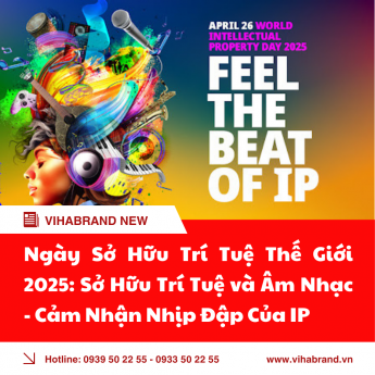 Ngày Sở Hữu Trí Tuệ Thế Giới 2025 : Sở Hữu Trí Tuệ và Âm Nhạc - Cảm Nhận Nhịp Đập Của IP