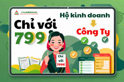 CHUYỂN HỘ KINH DOANH THÀNH CÔNG TY TNHH CHỈ VỚI 799K