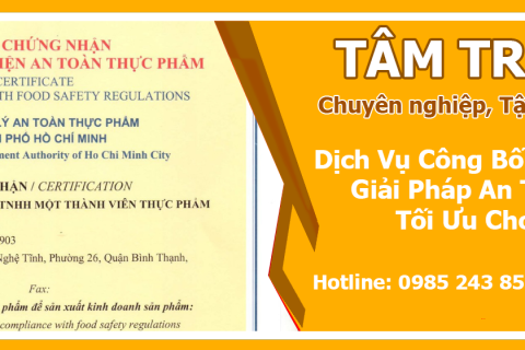 Quy Trình Đăng Ký Chứng Nhận Cơ Sở Đủ Điều Kiện An Toàn Thực Phẩm