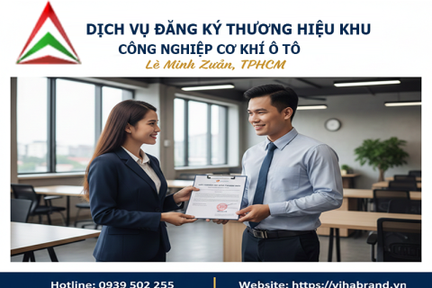 Đăng Ký Thương Hiệu KCN Cơ Khí Ô Tô & KCN Lê Minh Xuân