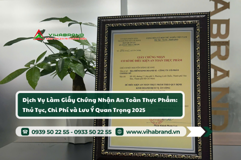 Dịch Vụ Làm Giấy Chứng Nhận An Toàn Thực Phẩm: Thủ Tục, Chi Phí và Lưu Ý Quan Trọng 2025