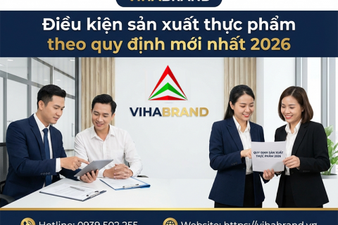 Điều Kiện Sản Xuất Thực Phẩm Theo Quy Định Mới Nhất 2026 - Cập Nhật Từ Vihabrand
