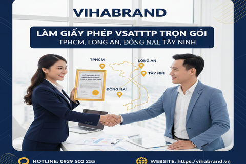 Dịch Vụ Làm Giấy Phép VSATTP Trọn Gói Khu Vực Miền Nam