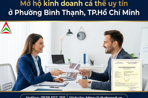 Mở Hộ Kinh Doanh Cá Thể Uy Tín Ở Phường Bình Thạnh 