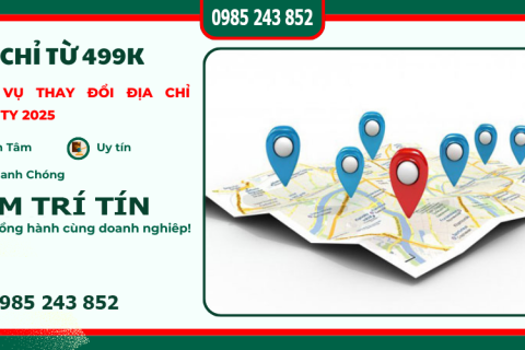 Dịch Vụ Thay Đổi Địa Chỉ Công Ty