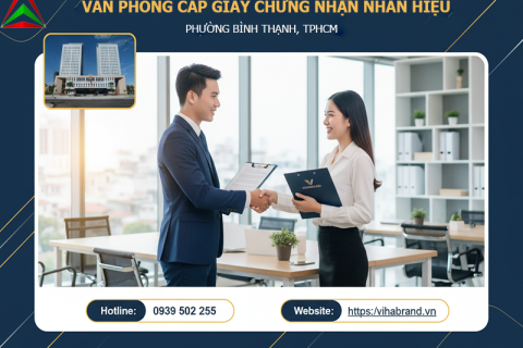 Văn Phòng Cấp Giấy Chứng Nhận Nhãn Hiệu ở TPHCM