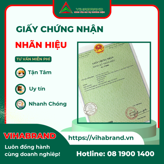 Giấy Chứng Nhận Thương Hiệu