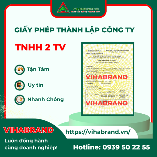 Giấy Phép Thành Lập Công Ty